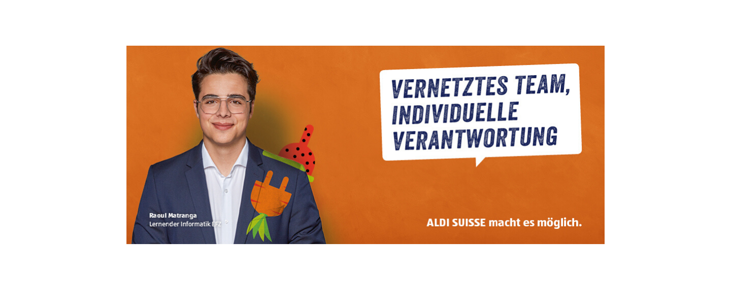 Event ALDI Suisse Informationsabende Lehrstelle Informatiker/-in 2021 header